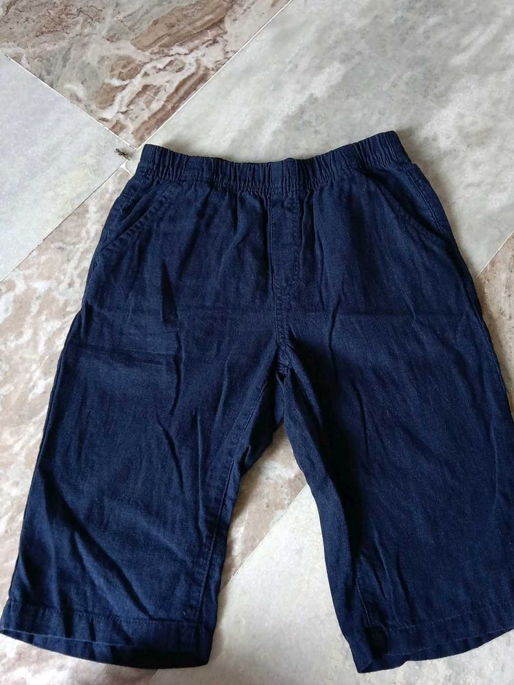 boys s Dark Wash Culottes