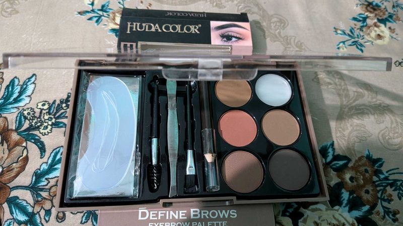 Huda Color Define Brows Eyebrow Palette