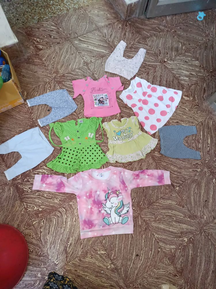 Combo of baby girl dresses 😍❤️