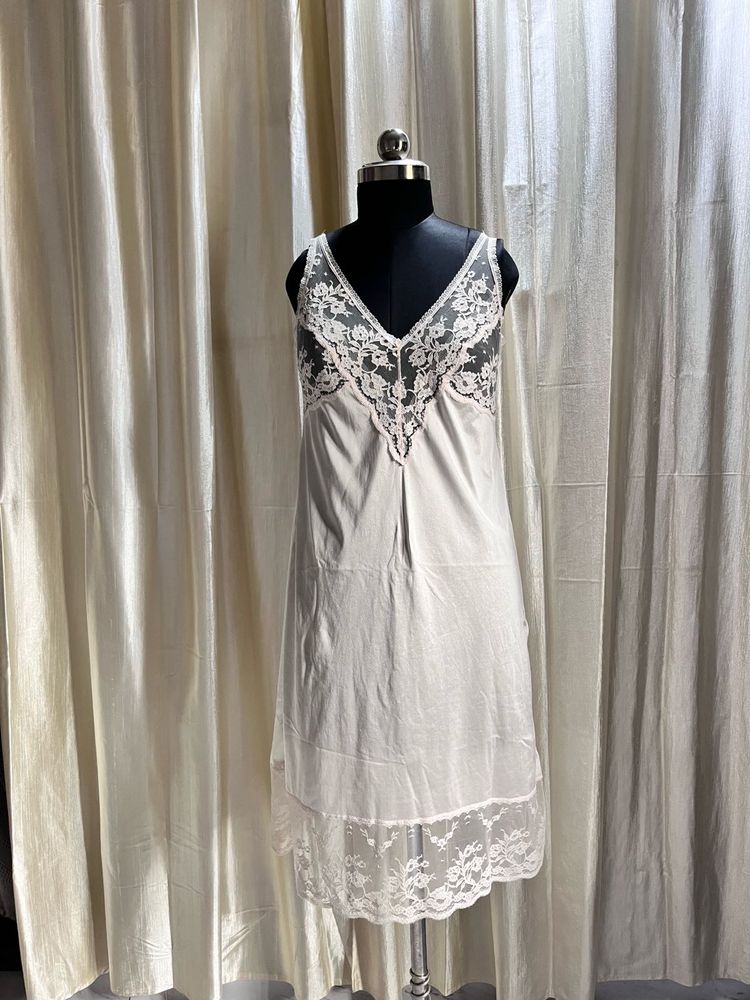Vintage long satin cami🥂✨