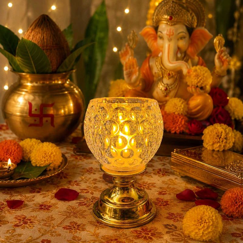 Decorative Candle Holder Lamp