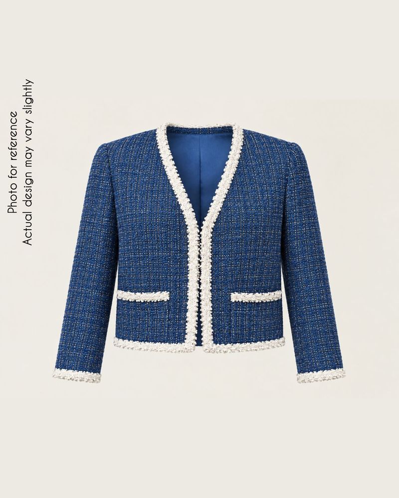 Blue Tweed coat