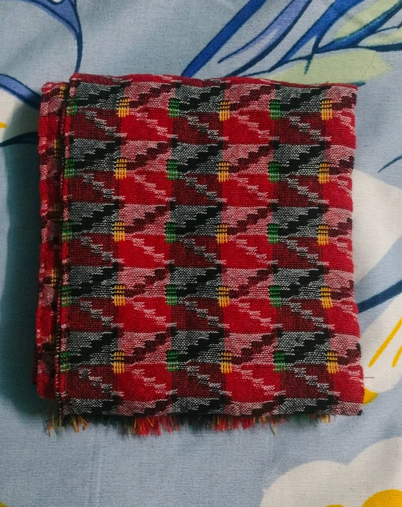 beautiful Nepali Dhaka muffler and scarf