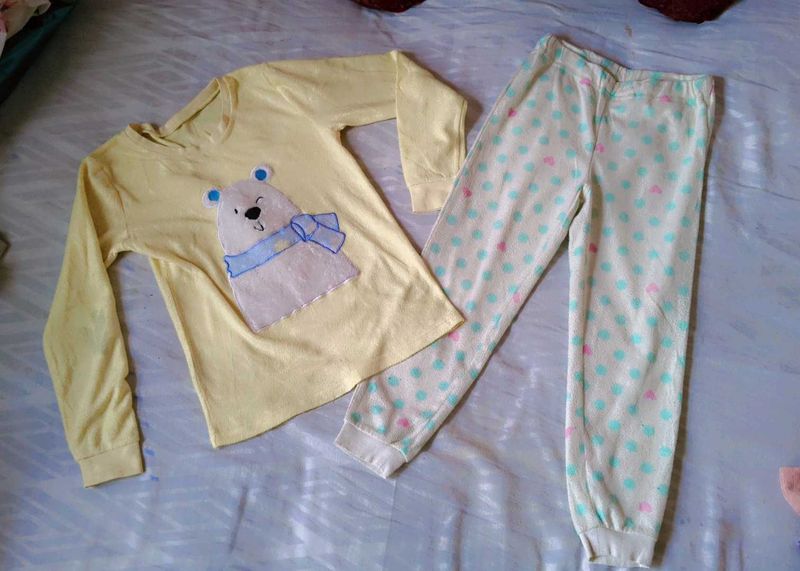 Very Beautiful Light Woolen Night Suit