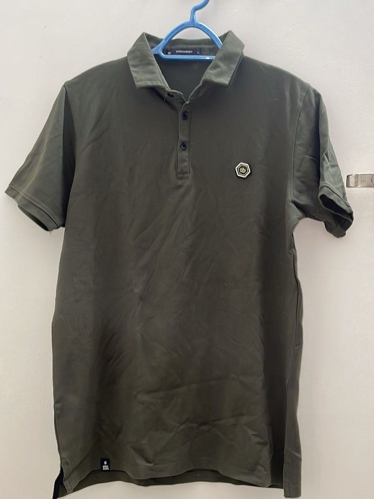 PRICE DROP Olive Green Polo Shirt