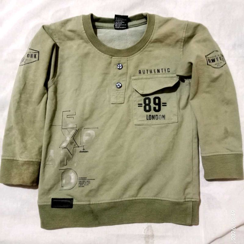stylish boy's top botam set