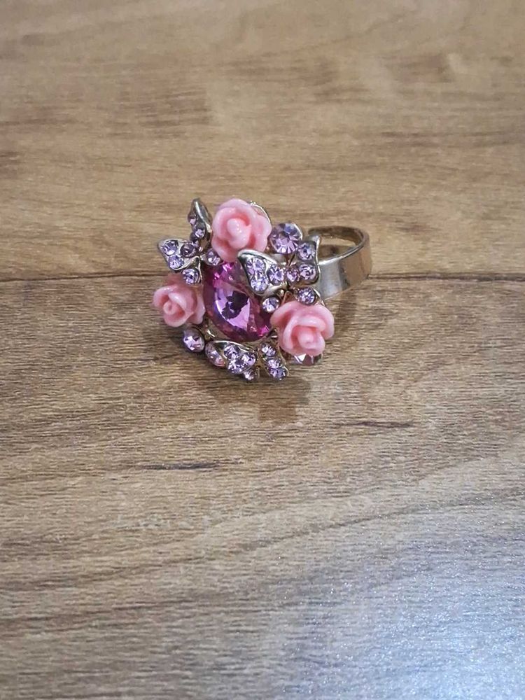 Floral Statement Ring