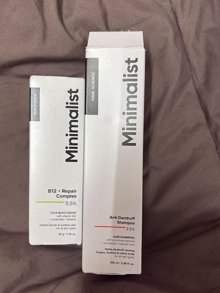Minimalist B12+ Repair Complex Face Moisturizer &amp;