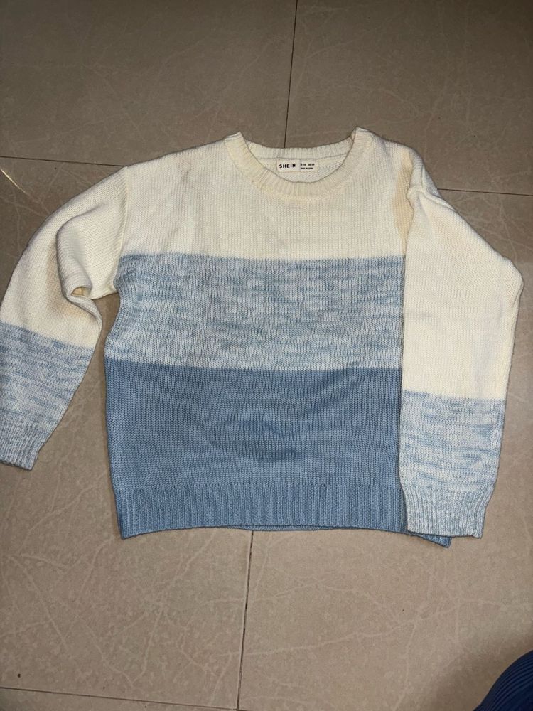 Colorblock Knit Sweater