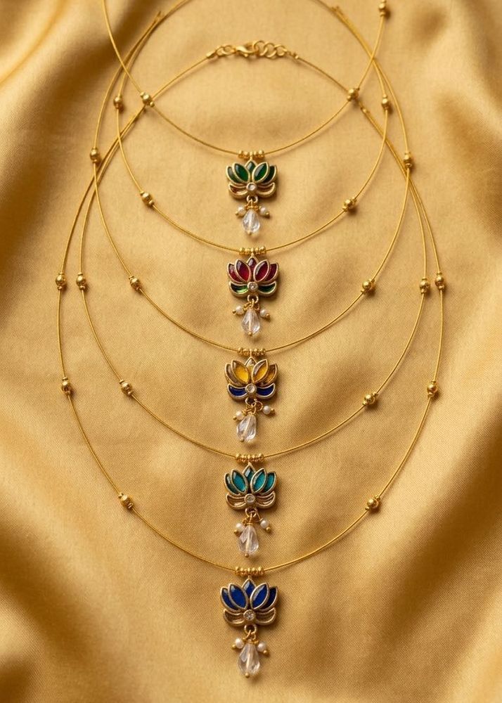 Limited offer🔥🔥 Elegant Lotus Pendant Necklaces