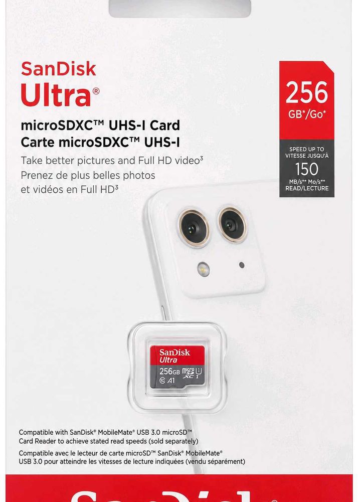 SanDisk Ultra 256GB microSDXC Card