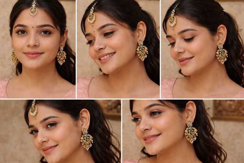 Modern Fancy Earring Set