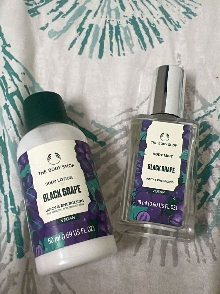 The body shop black grape duo