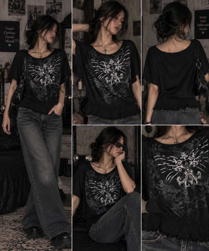 Gothic Grunge Graphic Tee