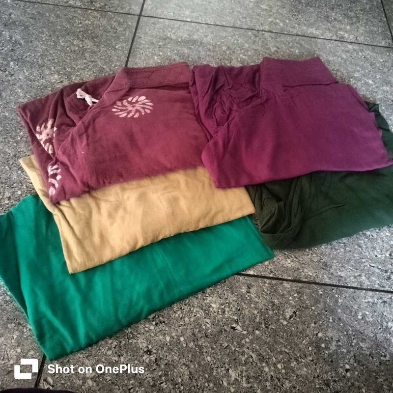5 Assorted color salwar
