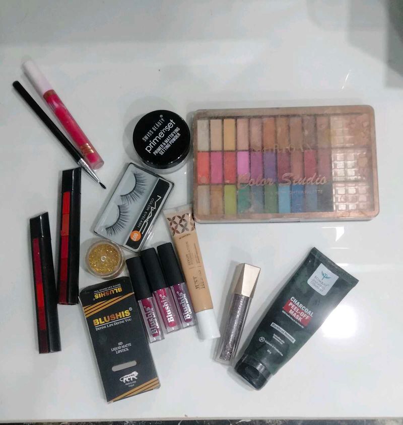 Makeup Bundle: Eyeshadow, Lipstick &amp; More!