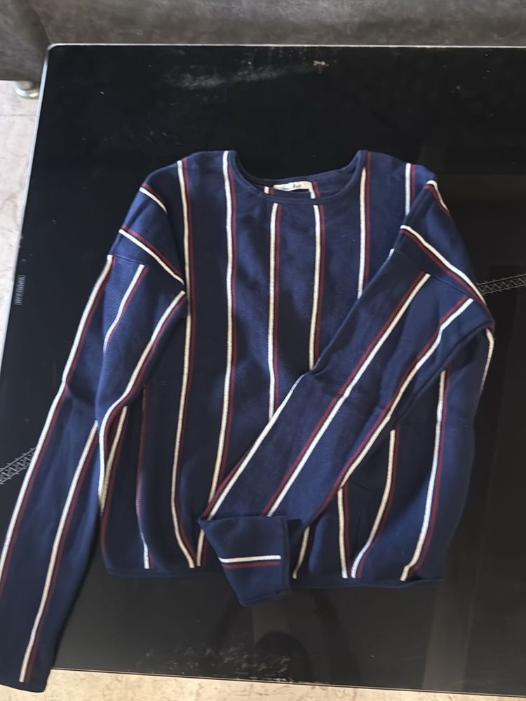 Stylish Striped Long-Sleeve Top