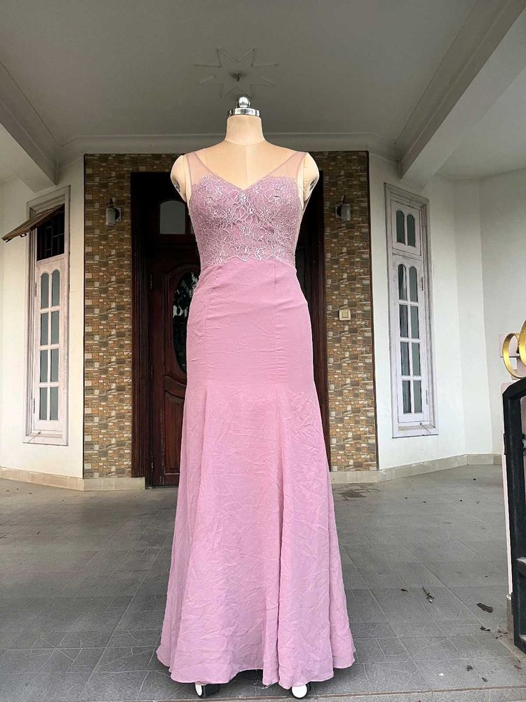 Elegant Pink Gown