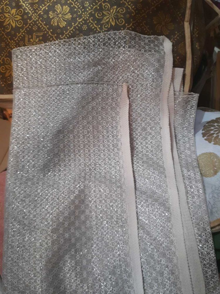 Sparkling Silver dupatta