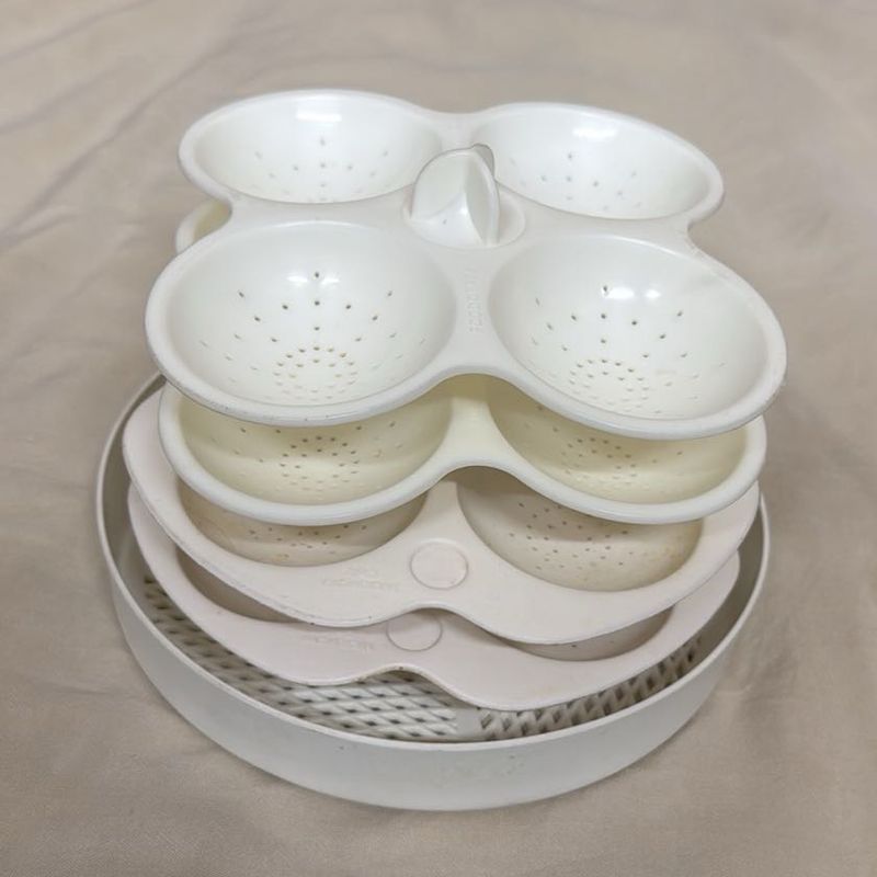 Idli Maker Steamer Tray Set