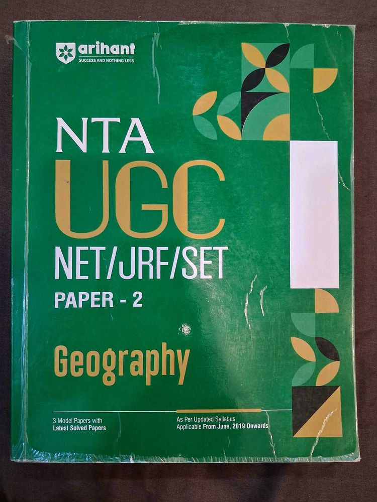 Arihant NTA UGC NET JRF Geography Book