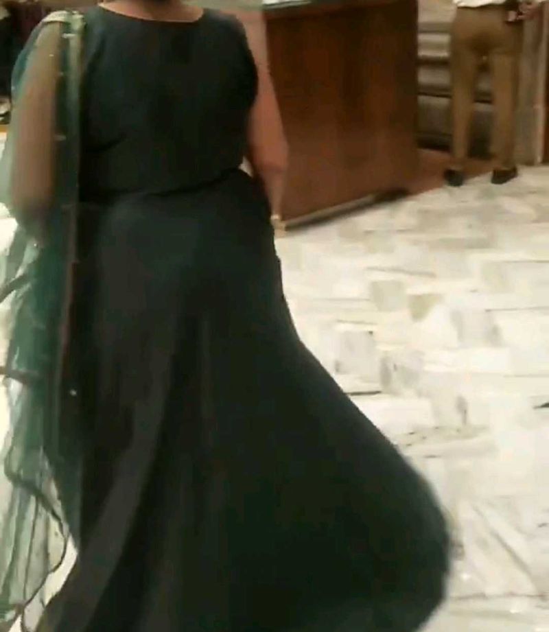 Elegant Green Embroidered Lehenga Choli