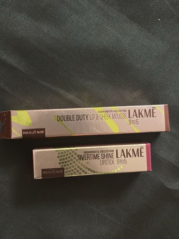 COMBO LAKME LIPSTICKS!🩷🤎