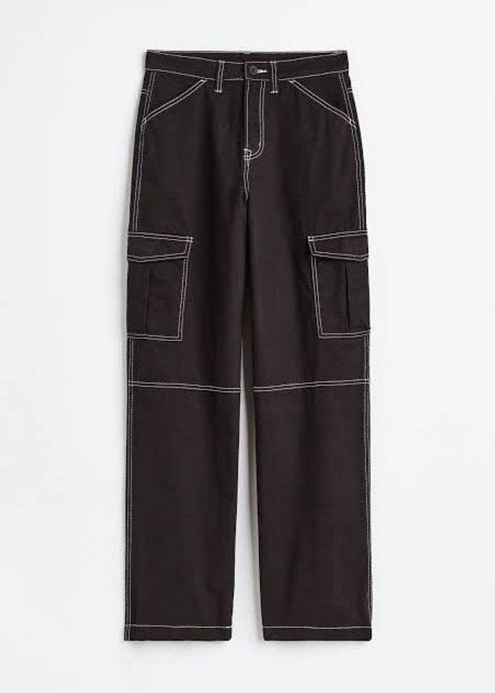SALE 🔥H&amp;M Black Cargo Pants