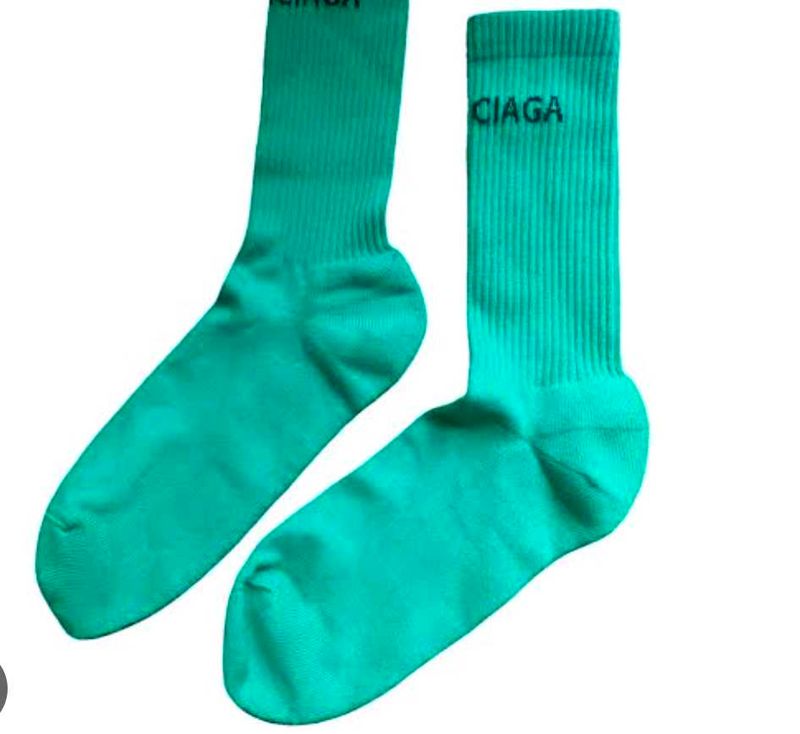 Orginal Balenciaga Green Socks