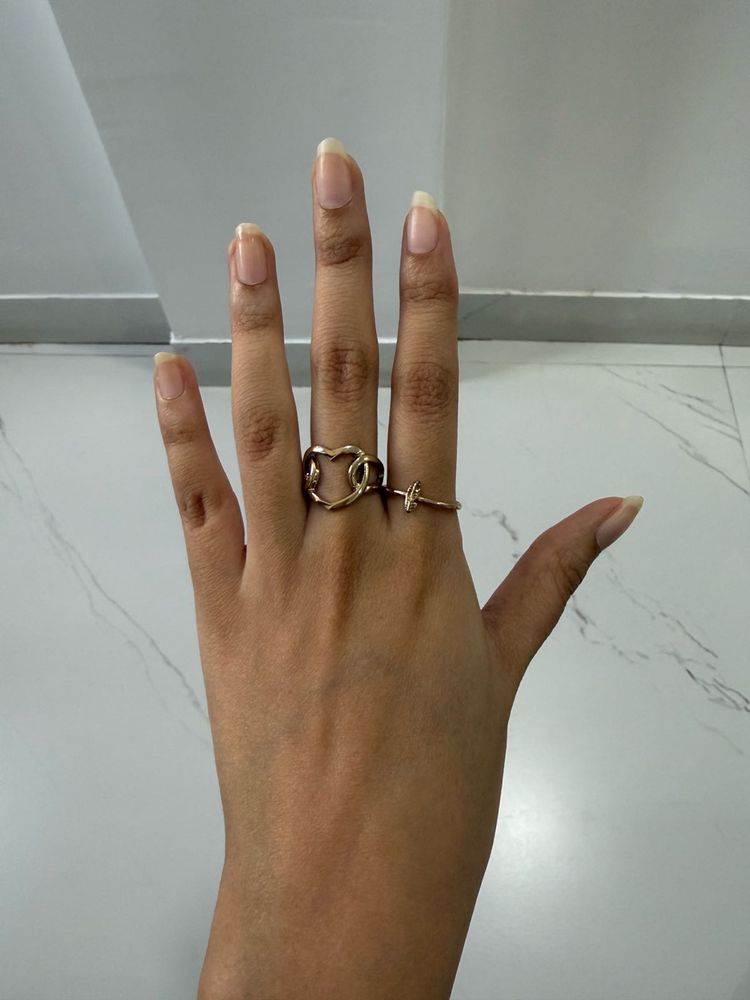 Set of 5 rings