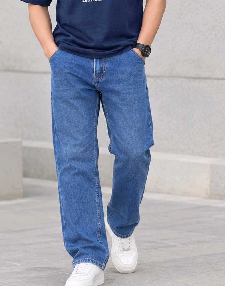 Men's Straight Fit Denim Jeans