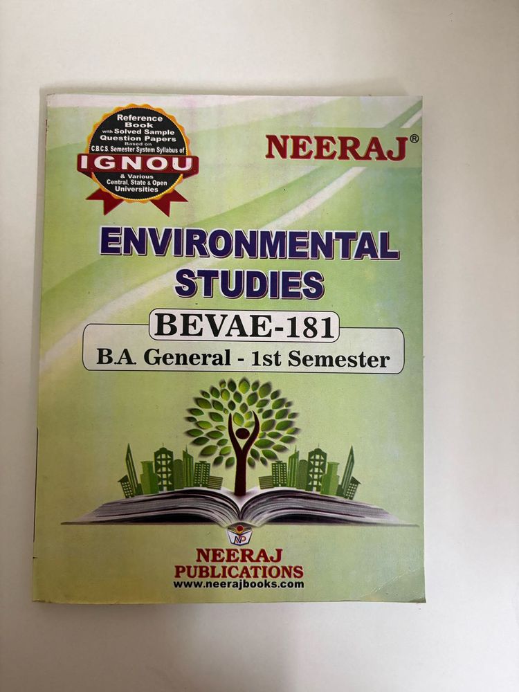Environmental Studies - IGNOU