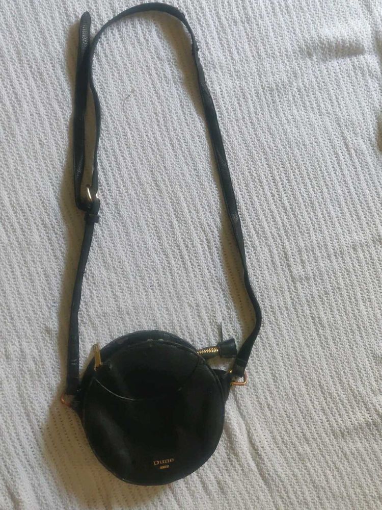 Dune London Black Crossbody Bag