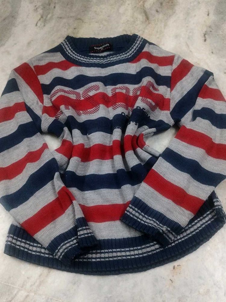 Unisex Striped  Sweater