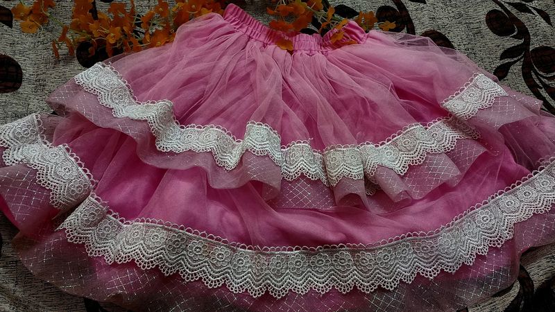 Pink Mini Skirt