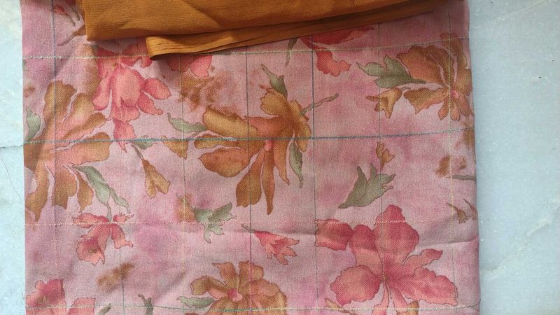 Beautiful Georgette Floral Print dress material