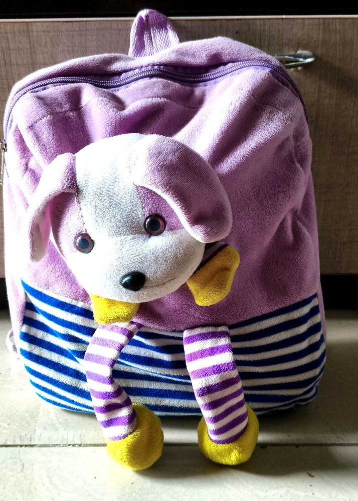 Cute Puppy Plush Backpack