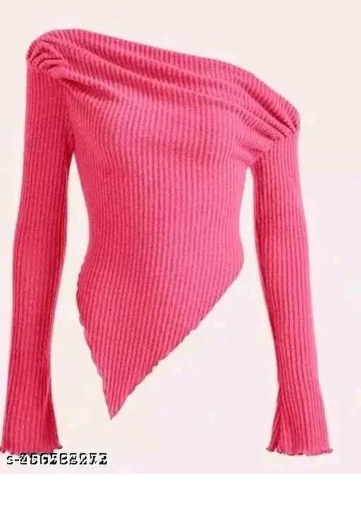 pink a line top