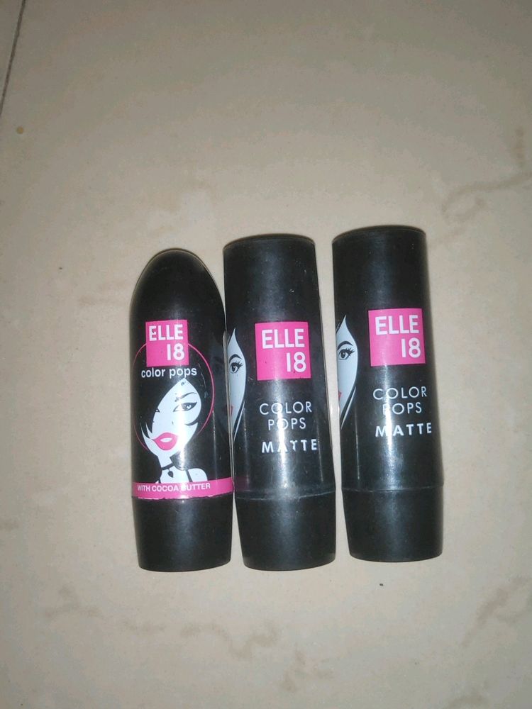 Combo Of Elle 18 Matt Lipsticks