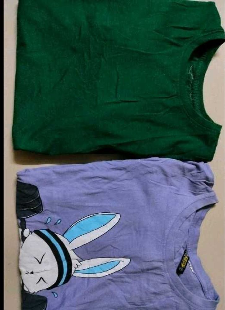 Girls T-Shirt Bundle - Two Cute Tops