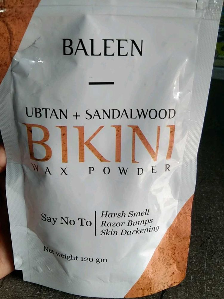 body wax powder