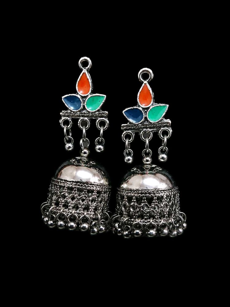 Bohemian Jhumka Earrings