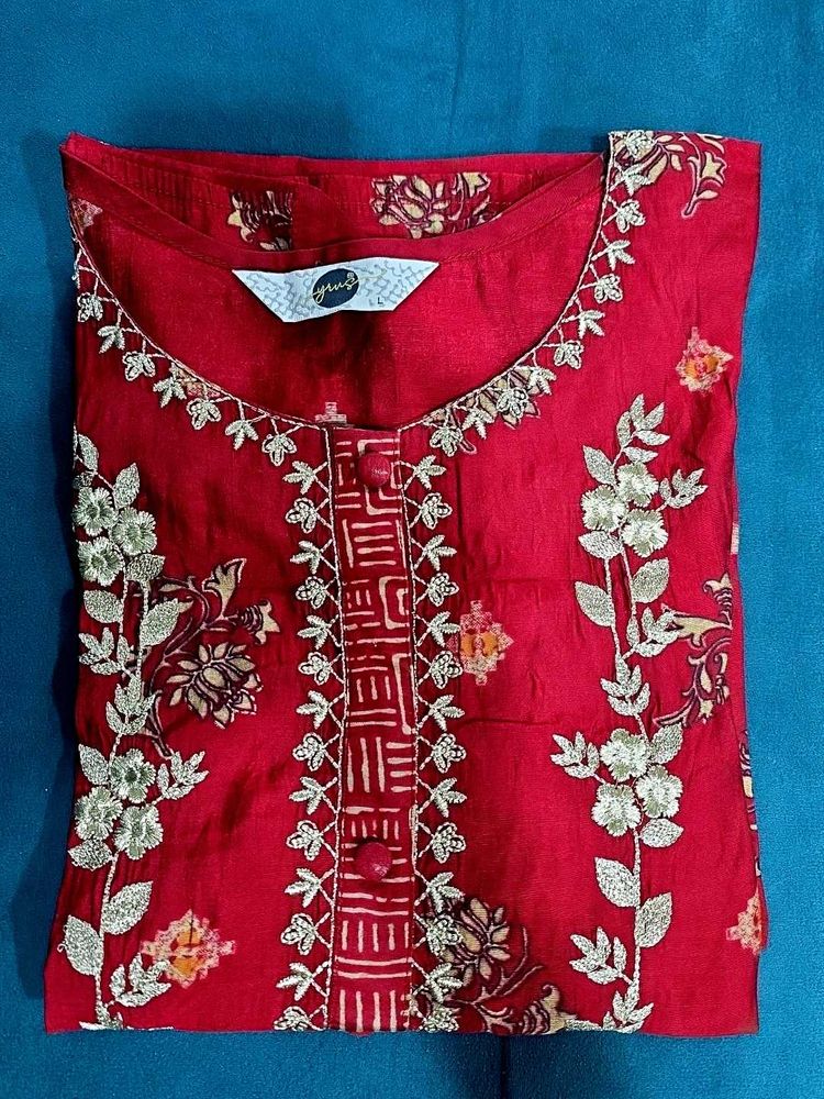 Classic Straight Kurta Look ✨