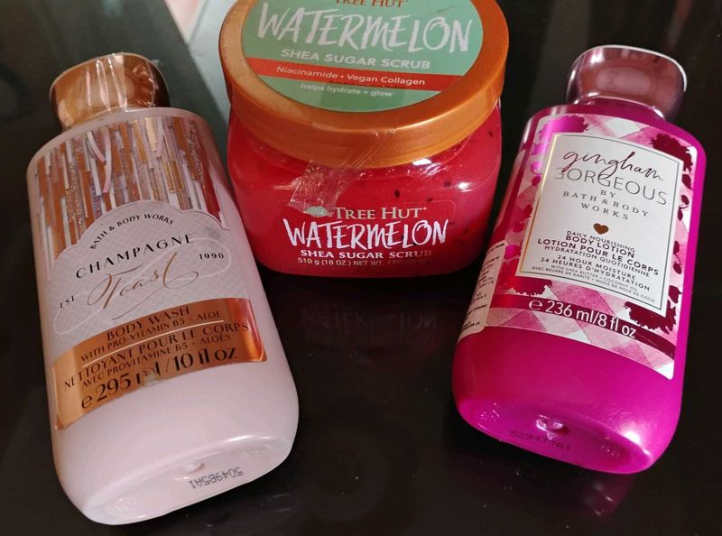 Bath &amp; Body Works &amp; Tree Hut Scrub