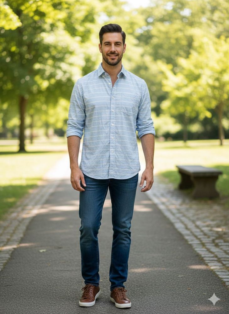 Striped Casual Shirt
