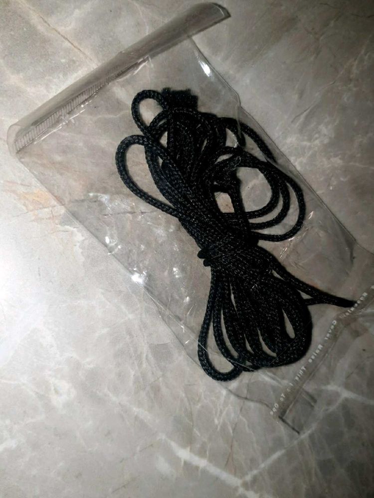 Black Braided Rope Cord