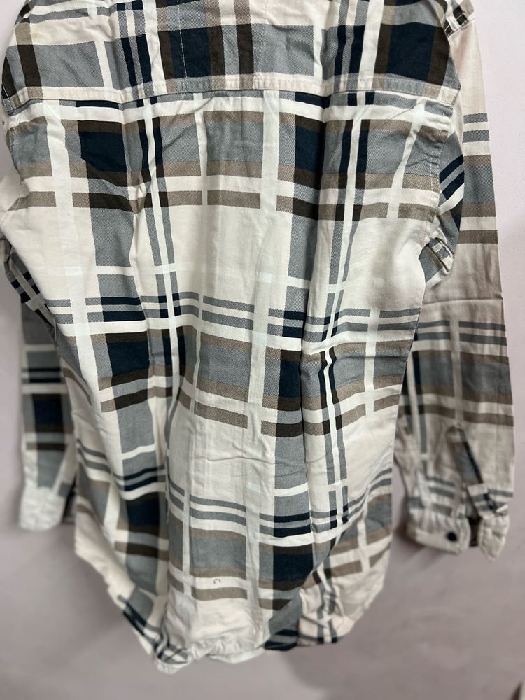 Men's Plaid Long Sleeve Shirt
