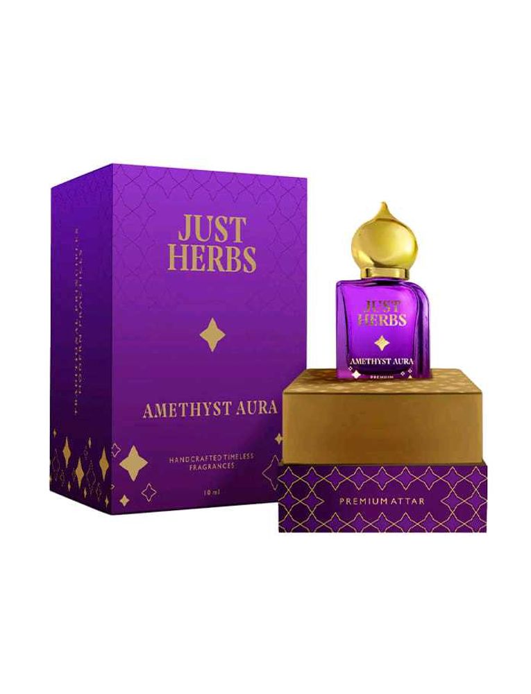 Just Herbs Premium Attar- Amethyst Aura 10ml