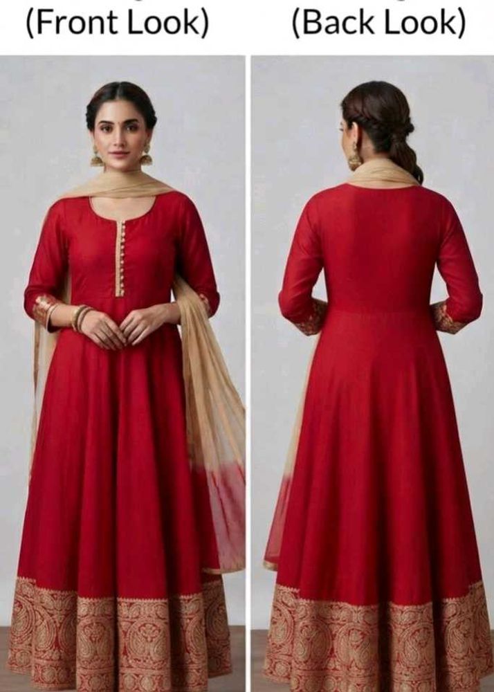 Gowns and dupatta