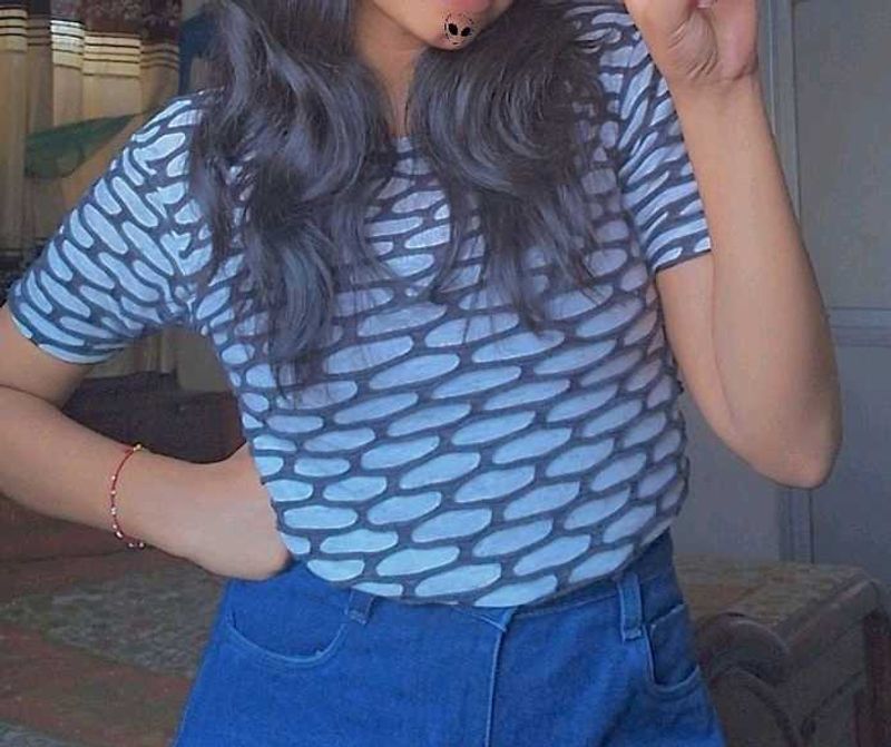Black And White Top